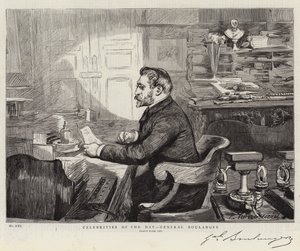 Beroemdheden van de dag, generaal Boulanger